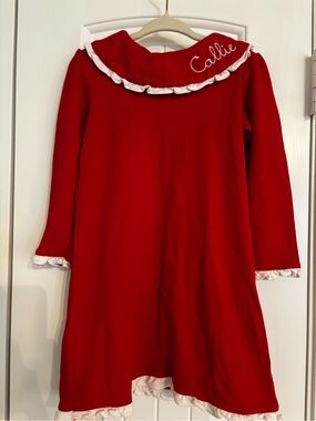 LILA & HAYES Monogrammed Madeline dress. Size 3T.